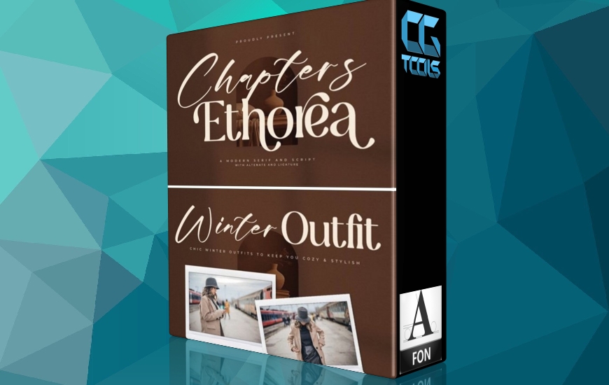 فونت Chapters Ethorea