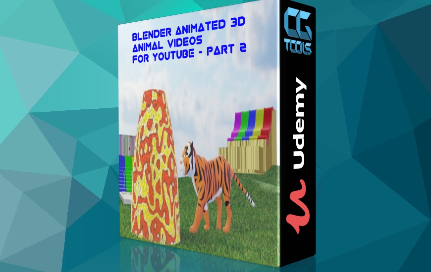آموزش ساخت حیوانات متحرک سه بعدی در بلندر برای یوتیوب قسمت 2
