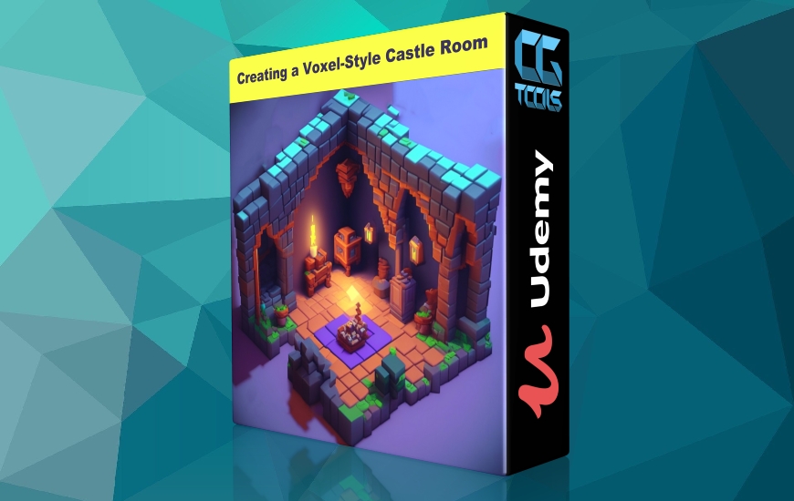 آموزش ایجاد یک اتاق قلعه به سبک Voxel